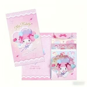 #6074  Hello Kitty & Friends - Sanrio My Melody 8 Sheet Sticker Booklet